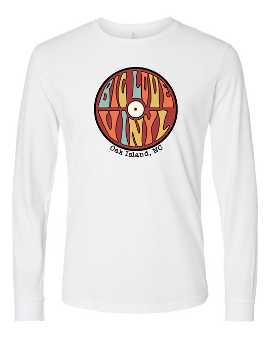 Big Love Vinyl Unisex Long Sleeve T-Shirt with Color Logo - 6211