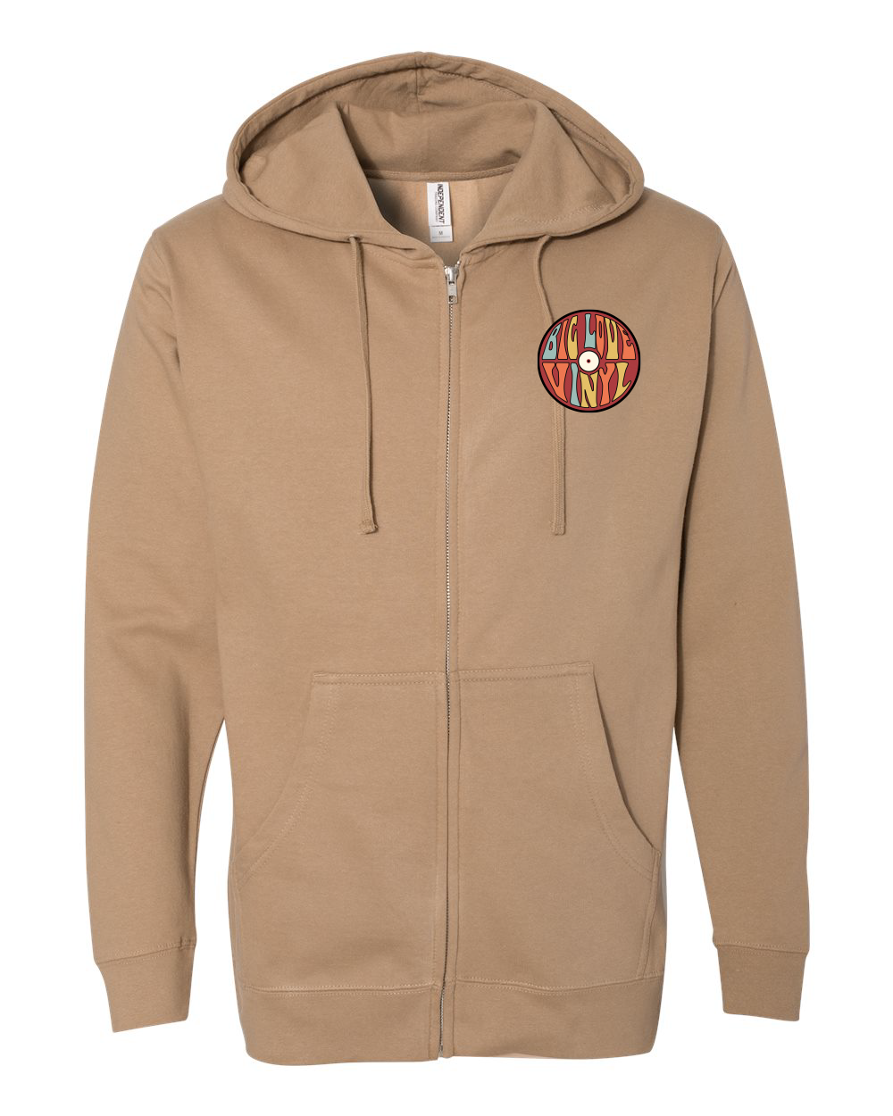 Big Love Vinyl Unisex Midweight Full-Zip Hooded Sweatshirt - SS4500Z