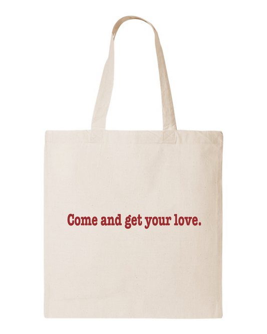 Big Love Vinyl Tote - QTB