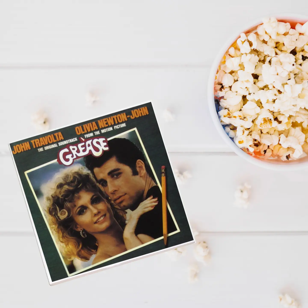 Grease | Soundtrack | Ceramic Album Cover Coaster