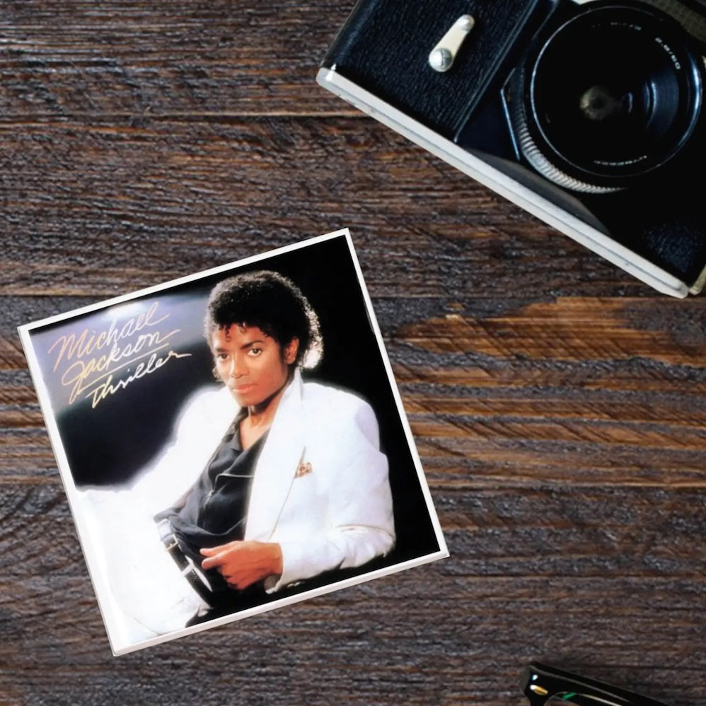 Michael Jackson | Thriller | Ceramic Album Cover Coaster