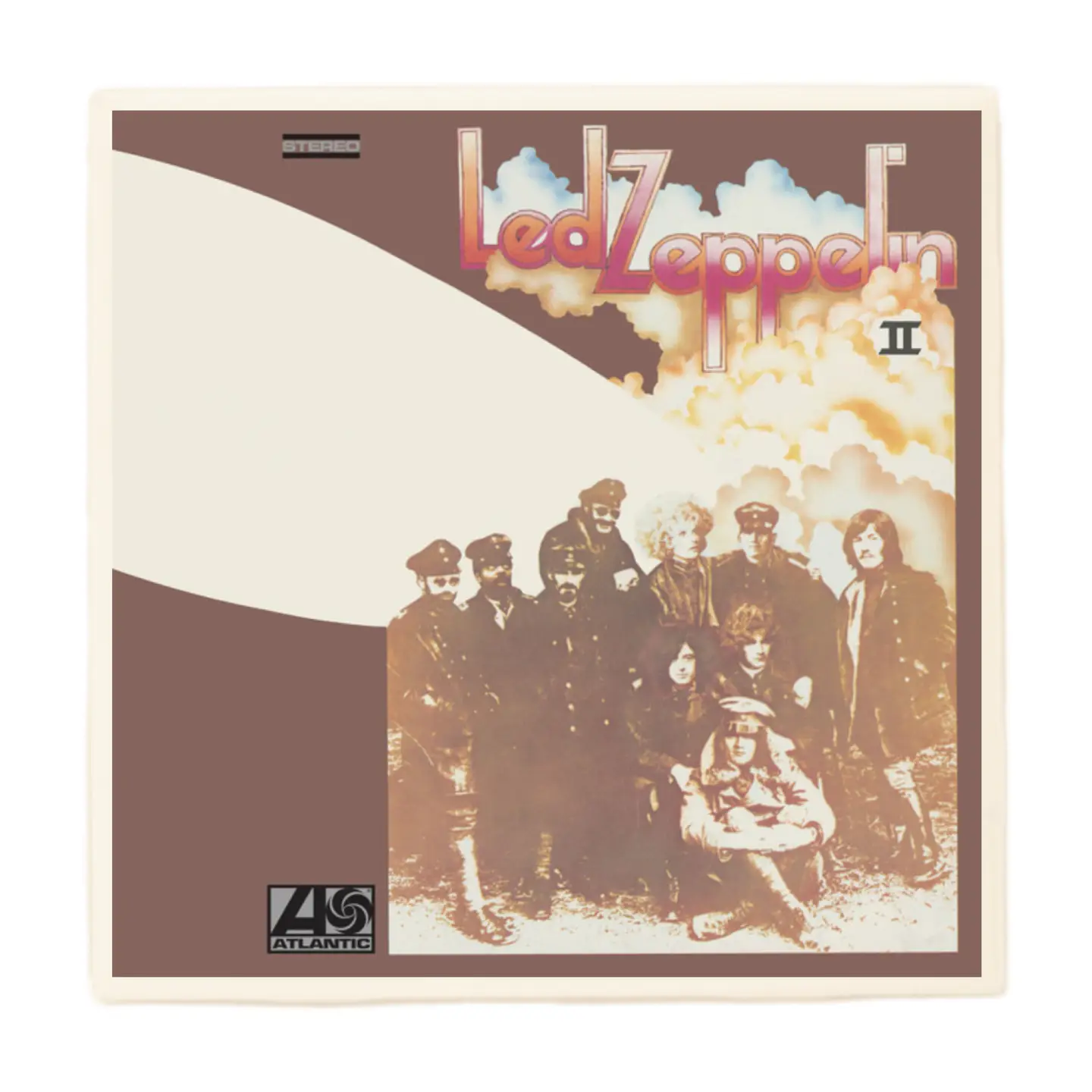 Led Zeppelin | II | Ceramic Album Cover Coaster