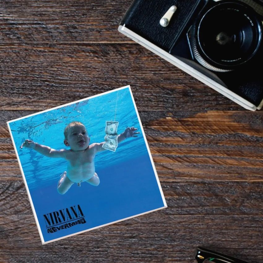 Nirvana | Nevermind | Ceramic Album Cover Coaster