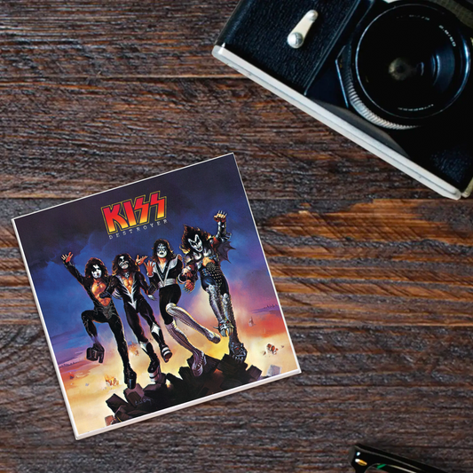 Kiss | Destroyer | Ceramic Album Cover Coaster