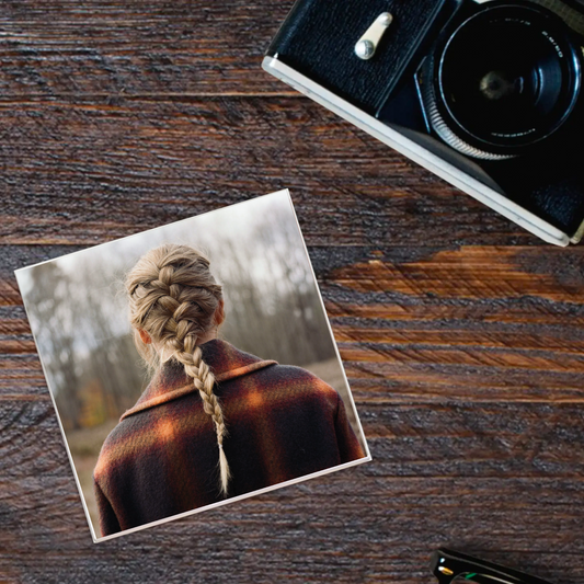 Taylor Swift | Evermore | Ceramic Album Cover Coaster