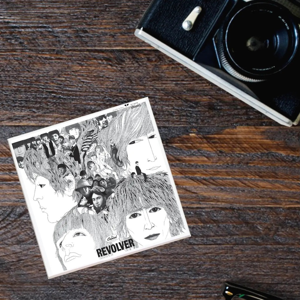 Beatles | Revolver | Ceramic Album Cover Coaster