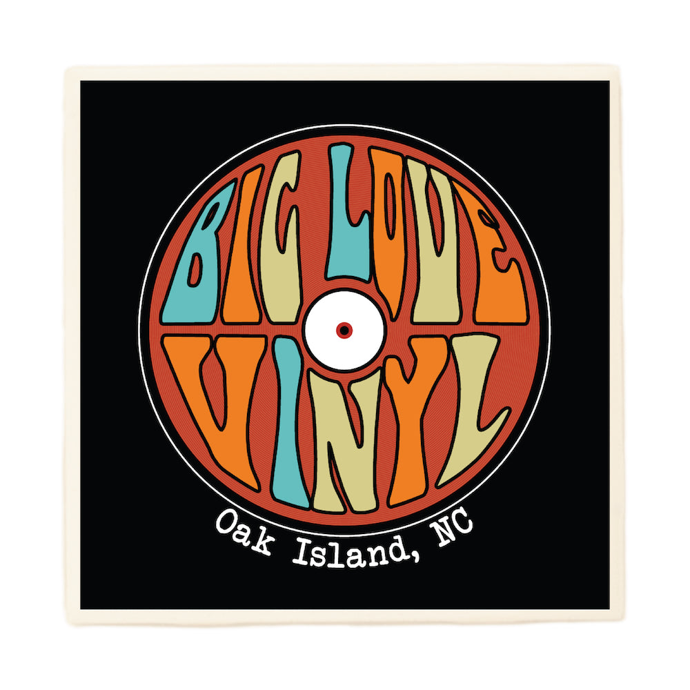 Big Love Vinyl | Ceramic Coaster