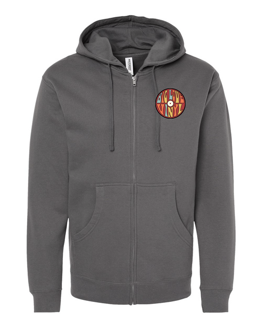 Big Love Vinyl Unisex Midweight Full-Zip Hooded Sweatshirt - SS4500Z