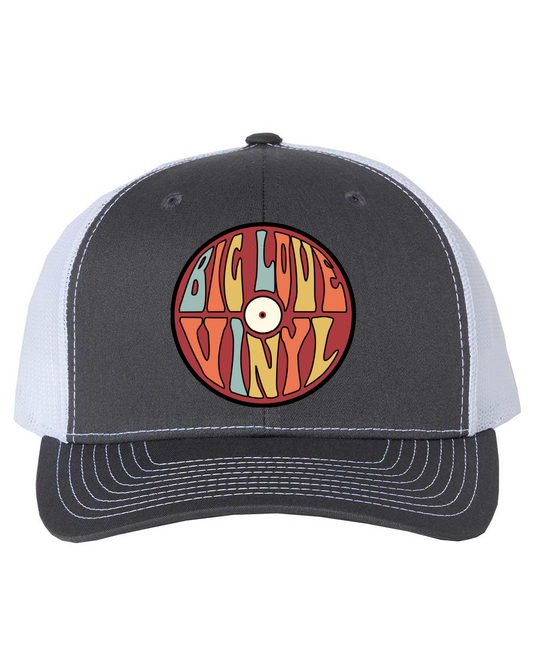 Big Love Vinyl Richardson Snapback Trucker Cap with Color Logo - 112