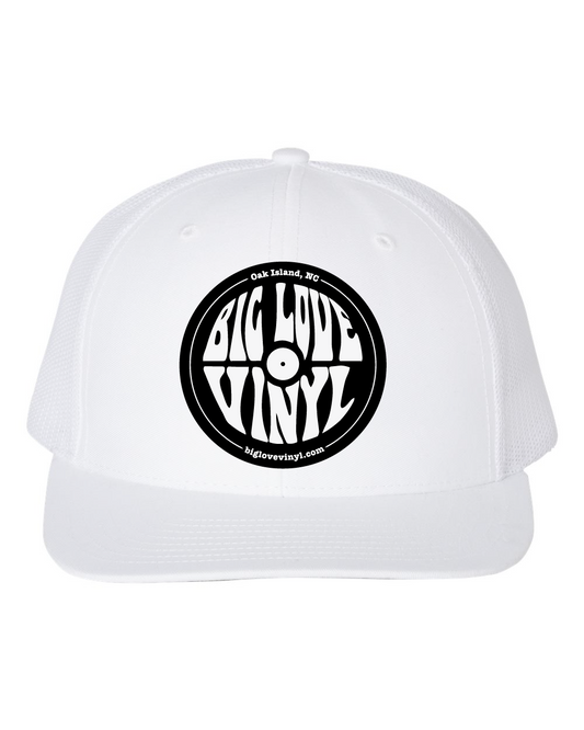 Big Love Vinyl Richardson Snapback Trucker Cap with B&W Logo - 112