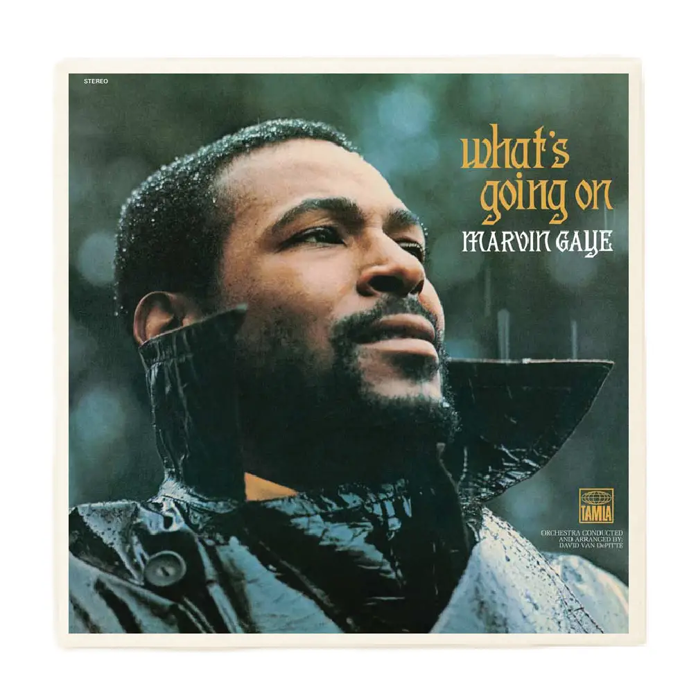 Marvin Gaye | What's Goin On | Ceramic Album Cover Coaster