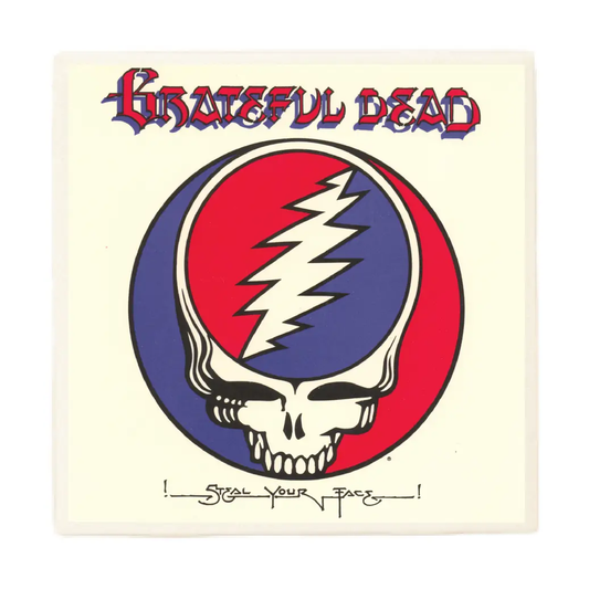Grateful Dead | Steal Your Face | Ceramic Album Cover Coaster