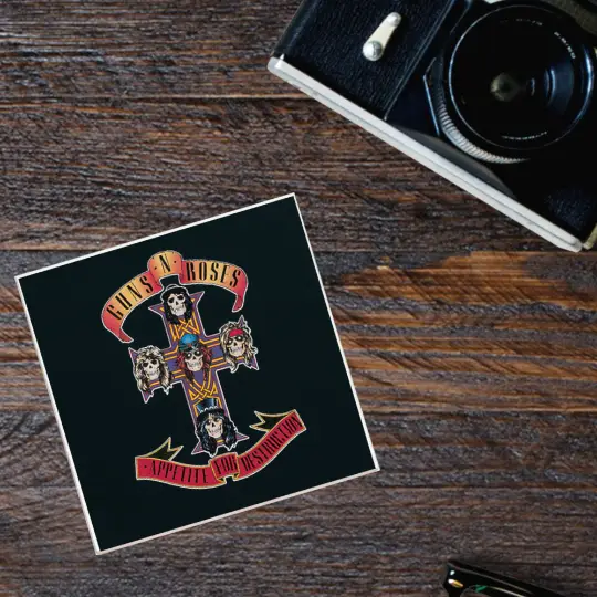 Guns N Roses | Appetite For Destruction | Ceramic Album Cover Coaster