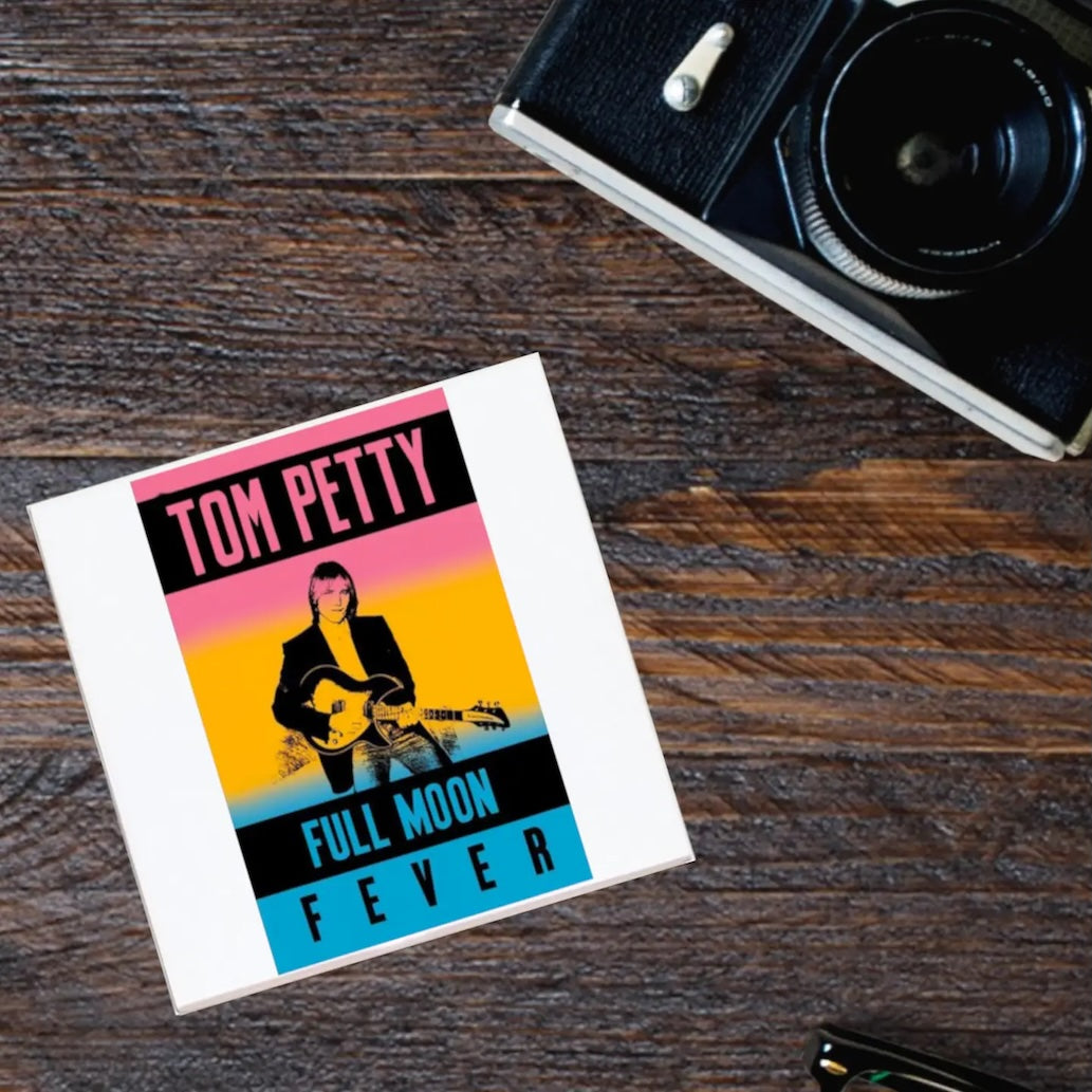 Tom Petty | Full Moon Fever | Ceramic Album Cover Coaster