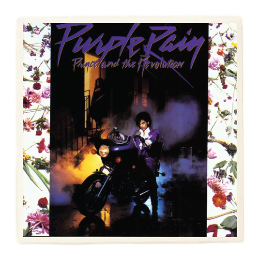 Prince | Purple Rain | Ceramic Album Cover Coaster