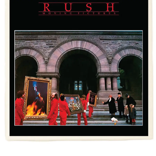 Rush | Moving Pictures | Ceramic Album Cover Coaster
