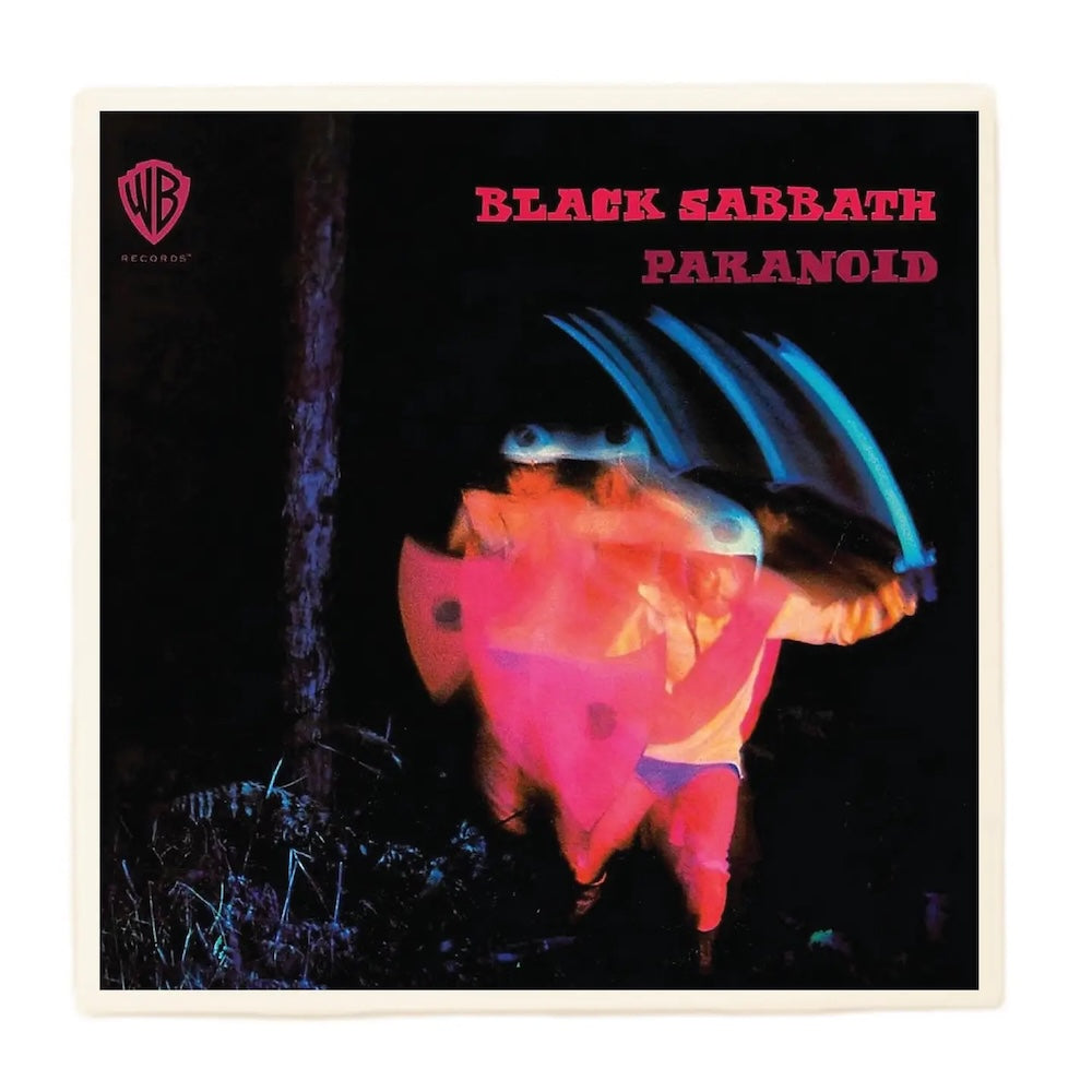 Black Sabbath | Paranoid | Ceramic Album Cover Coaster
